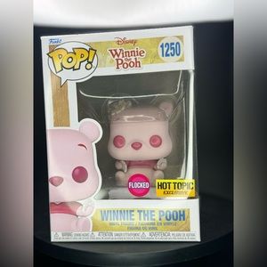 Funko Pop! Disney: Winnie The Pooh (Cherry Blossom) #1250 (Flocked) (Hot topic)